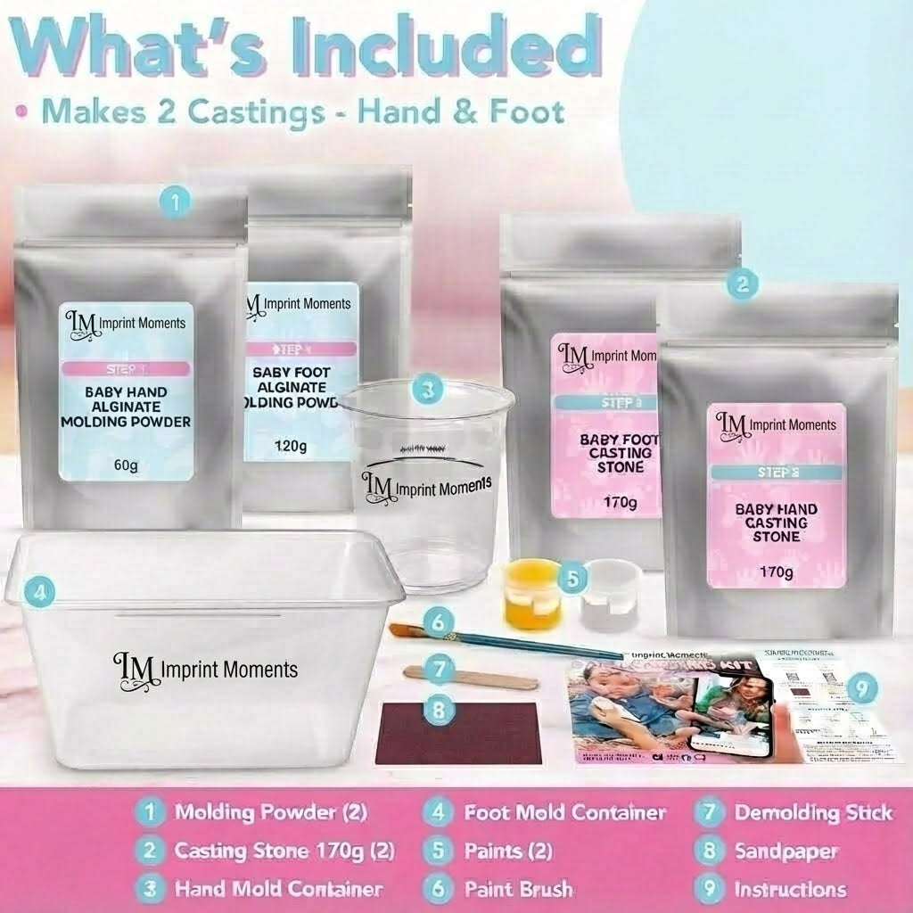 Imprint Moments™ Baby Hand & Foot Casting Kit